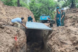 Phát hiện thêm hố chôn tập thể liệt sĩ ở công viên Lê Thị Riêng