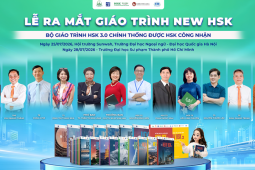 Chính thức ra mắt giáo trình New HSK 3.0 phiên bản tiếng Việt tại Hà Nội và TP.HCM