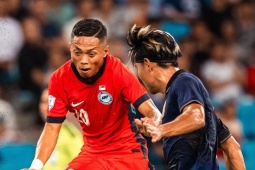 Video bóng đá Campuchia - Singapore: Tuyệt phẩm phút 90+11 (AFF Cup 2026)