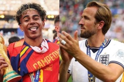 Tin mới nhất bóng đá trưa 24/7: Yamal sáng cửa giành Quả bóng vàng hơn Harry Kane