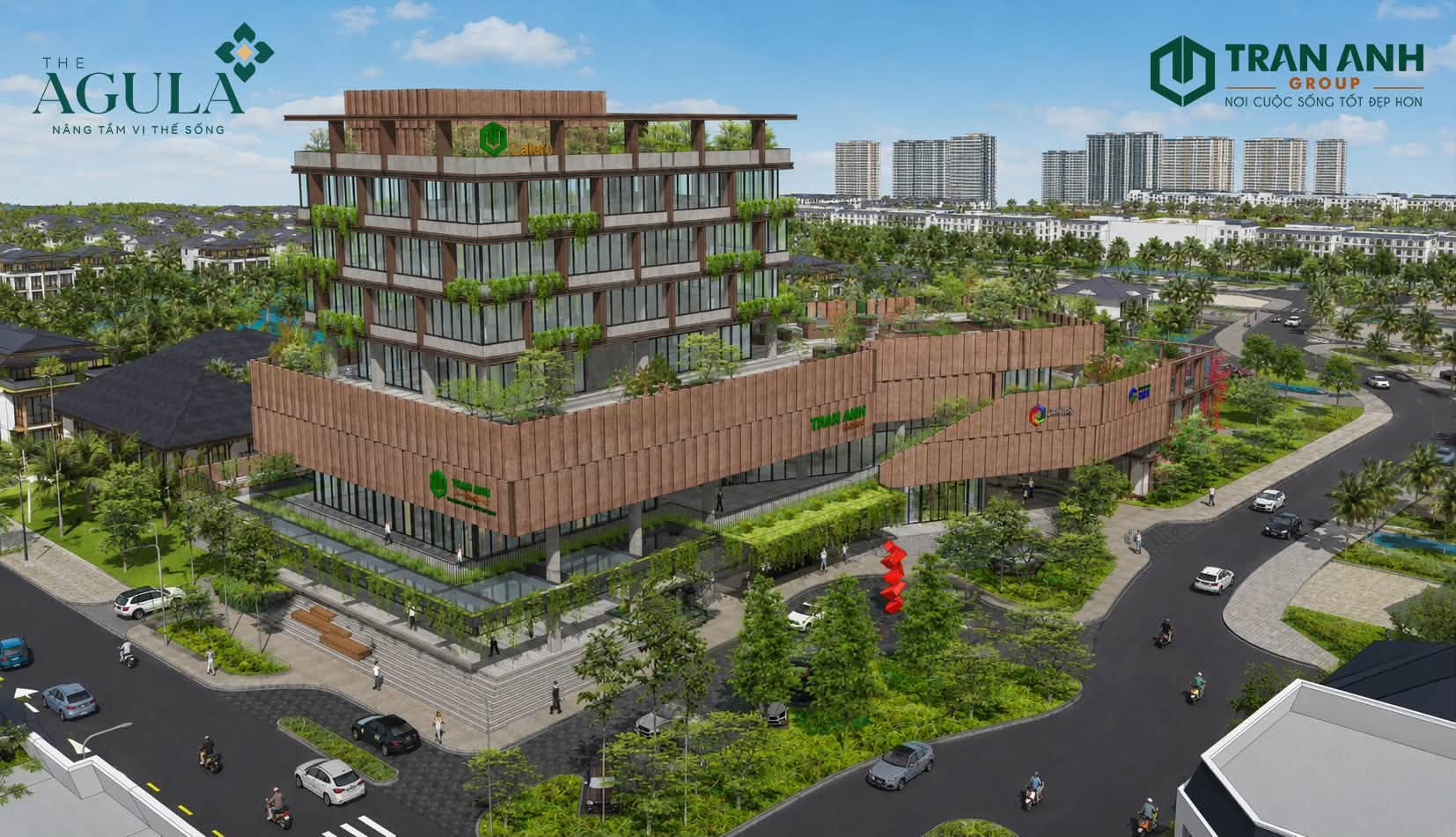 Không gian xanh được quy hoạch xuyên suốt dự án, mang đến trải nghiệm sống gần gũi thiên nhiên và nâng cao chất lượng sống mỗi ngày.
