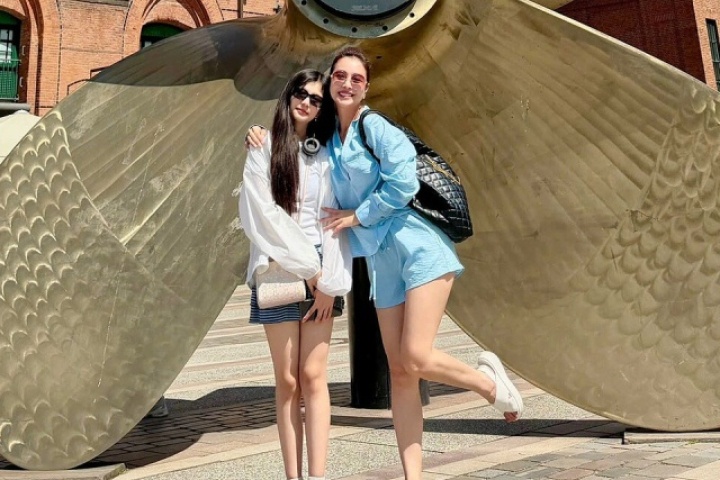 Con gái 13 tuổi cao 1,65 m của Jennifer Phạm