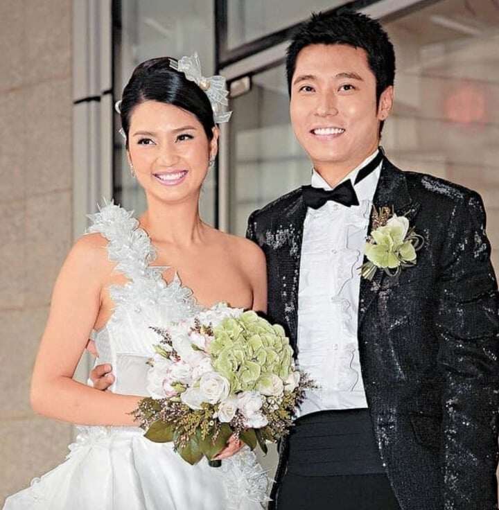 Hồng Hân kết hôn với bạn diễn kém 10 tuổi Trương Đan Phong.