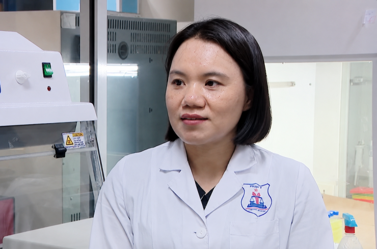 Thạc sĩ Chu Thị Thủy, giám định viên Viện Pháp y Quốc gia. Ảnh: Viện Pháp y quốc gia