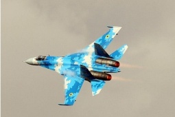 Tiêm kích Su-27 Ukraine phá hủy sở chỉ huy điều khiển UAV của Nga, tung video cận cảnh cuộc không kích