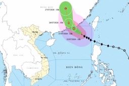 Tin bão mới nhất, bão số 2 NOUL tiếp tục tăng cấp, di chuyển nhanh trên biển Đông