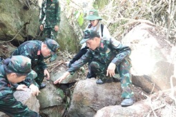 Đà Nẵng: Tìm thấy 9 hài cốt liệt sĩ ở hang Đá Sập