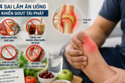 Kiêng chất đạm tuyệt đối vẫn tái phát gout do 4 sai lầm trong ăn uống