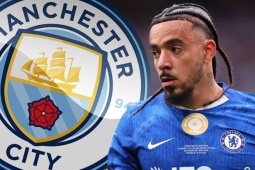 Trực tiếp chuyển nhượng 25/7: Man City quyết "rút ruột" Chelsea, chiêu mộ hậu vệ Gusto