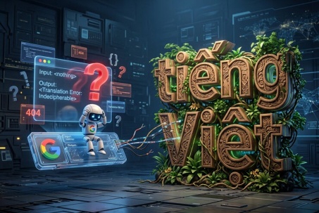 Một từ tiếng Việt quen thuộc đang là "cơn ác mộng" của mọi cỗ máy dịch thuật