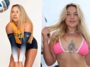Mê mẩn kiều nữ bóng chuyền với hình xăm nhạy cảm ở ngay "vòng 1"