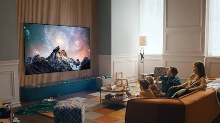 Hình minh họa TV OLED.