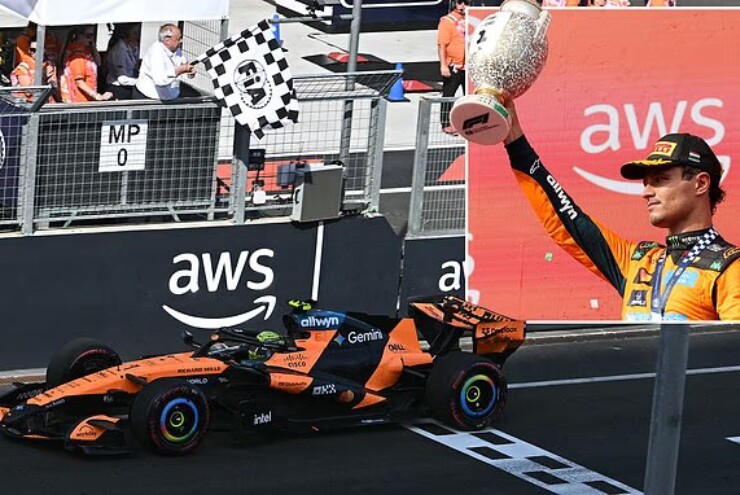 Đua xe F1, Hungarian GP: Lần đầu ngọt ngào cho Norris, Verstappen - Antonelli chung vui