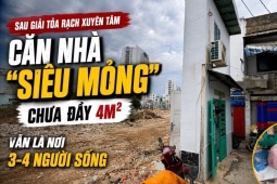 Cuộc sống trong căn nhà ‘siêu tí hon’ bên rạch Xuyên Tâm: 'Không ở đây thì biết ở đâu?'