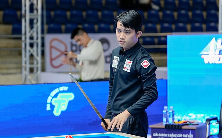 Chiêm Hồng Thái (27 tuổi) được xem là gương mặt trẻ triển vọng nhất của carom Việt Nam ở đấu trường quốc tế