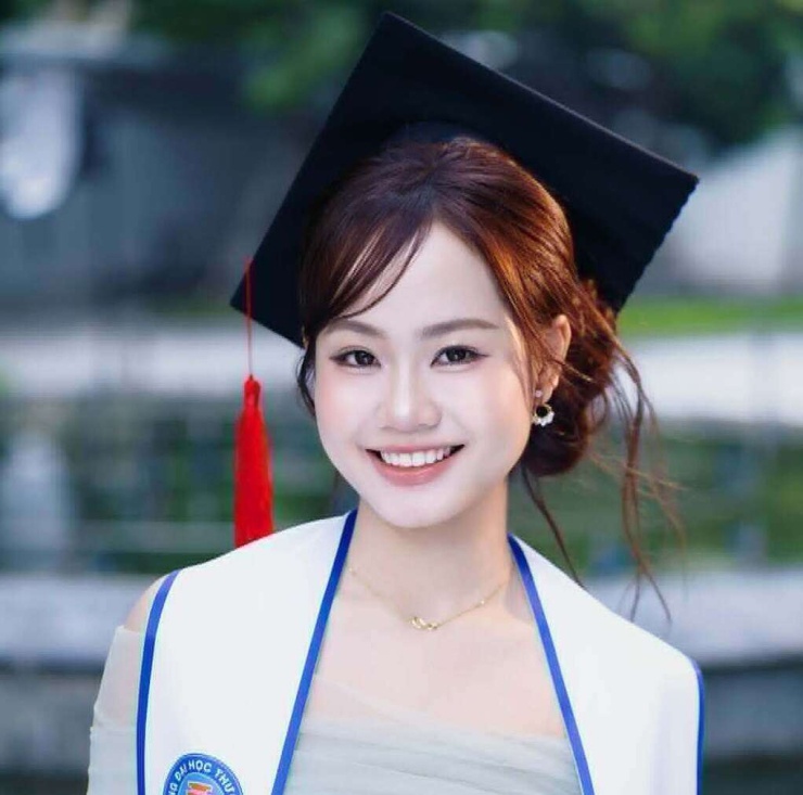 Nguyễn Thị Bảo trong ảnh kỷ yếu tại trường. Ảnh: Nhân vật cung cấp