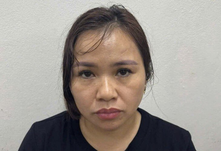 Đối tượng Trần Thị Ban. Ảnh: Công an TP Hà Nội