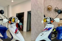 Honda Dio Baja đời 1996 giá 150 triệu, xe ga Nhật hiếm gặp đắt ngang SH350i