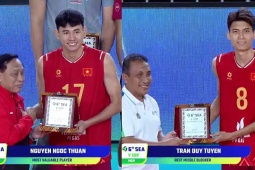 Nóng nhất thể thao trưa 27/7: Bóng chuyền Việt Nam thống trị các giải cá nhân ở SEA V.Cup 2026