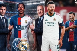 Real - PSG đấu đá "tóe lửa" chuyển nhượng, Arsenal - MU hưởng lợi từ 2 "ông trùm" (Clip 1 phút)