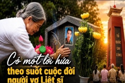 Hơn nửa thế kỷ giữ trọn lời hứa với người chồng liệt sĩ