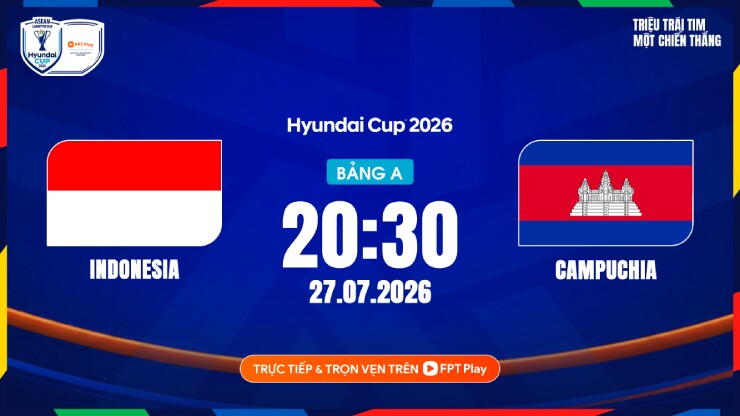 Trực tiếp bóng đá Indonesia - Campuchia: Đội khách vỡ trận, 3 bàn choáng váng (AFF Cup) - 8