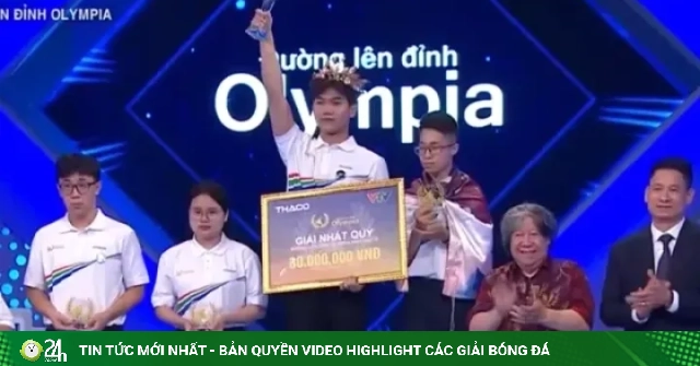 Olympia 26: Nam sinh Hưng Yên xuất sắc mang cầu truyền hình về địa phương