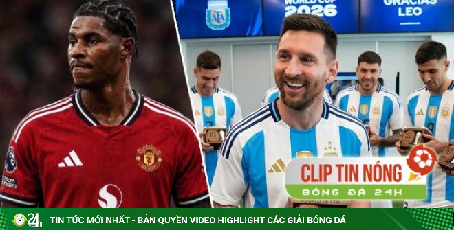Messi tặng quà độc cho cả đội Argentina, Rashford nguy cơ lại "bật bãi" khỏi MU (Clip tin nóng)