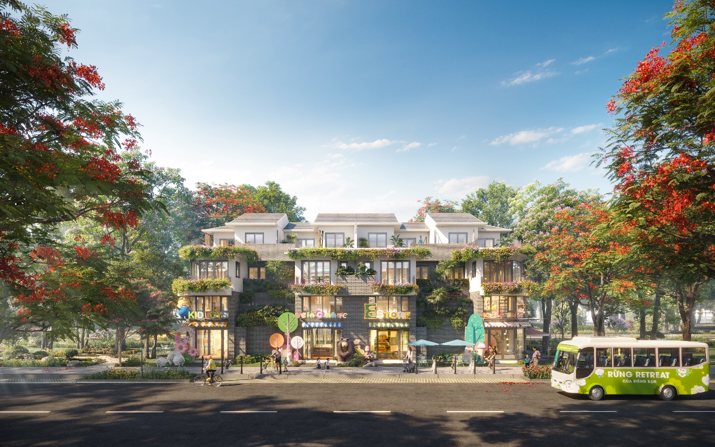 Rừng Phượng – Phân khu giáo dục toàn diện đầu tiên tại Eco Retreat