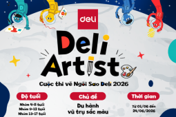 Deli tổ chức cuộc thi vẽ lần 5, tiếp tục lan tỏa cảm hứng sáng tạo cho thế hệ trẻ Việt Nam