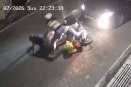 Triệu tập tài xế ô tô lấn làn tông xe máy chở 2 trẻ nhỏ rồi bỏ chạy ở Hải Phòng