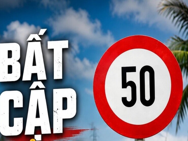 TP 60+: Biển báo khiến tài xế 'hoa mắt' phanh gấp, Cục Đường bộ nói gì?