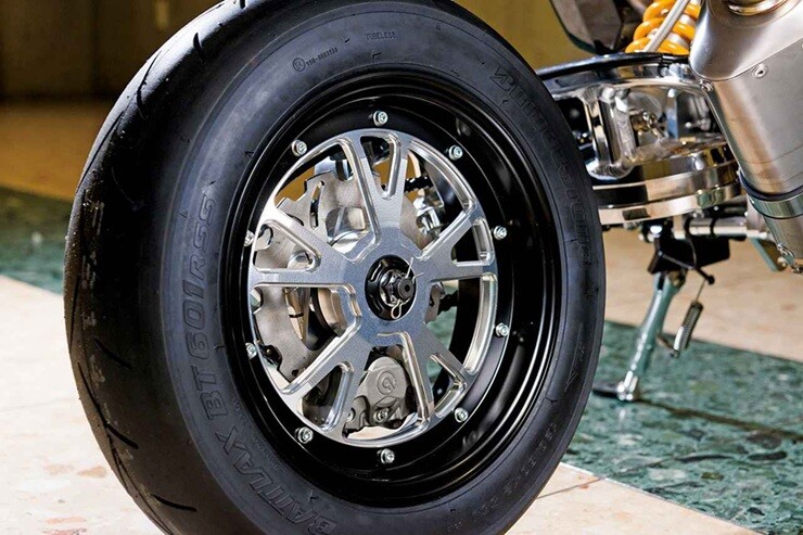 Monkey 125 "lột xác" với gắp đơn và khung nhôm CNC, đẹp như một tác phẩm cơ khí - 7