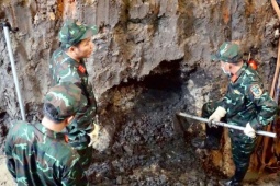 Tìm thấy thêm 19 hài cốt liệt sĩ tại Công viên Lê Thị Riêng