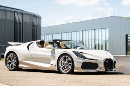 Bugatti xuất xưởng chiếc hypercar Mistral cuối cùng
