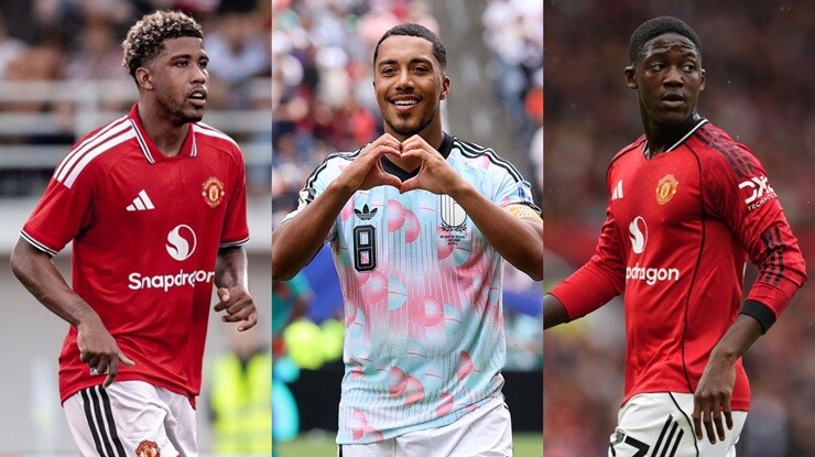 Santos, Tielemans và Mainoo đều không mạnh về tranh chấp