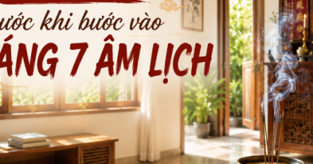 Điều cần làm trước tháng 7 âm lịch để gia đình an yên , may mắn năm 2026