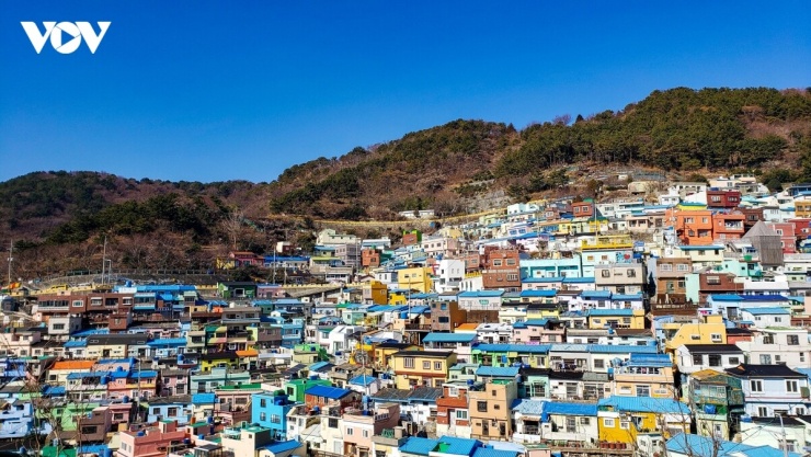 Làng văn hóa Gamcheon là điểm đến nổi bật tại Busan, Hàn Quốc