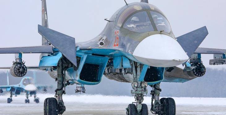 Máy bay chiến đấu Su-34. (Ảnh: MW)