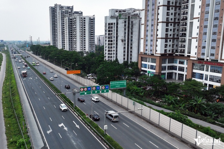 Cao tốc Pháp Vân - Cầu Giẽ. Ảnh: Đình Hiếu