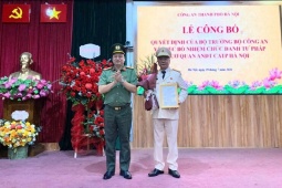 Công an Hà Nội có tân Phó Thủ trưởng Cơ quan An ninh điều tra