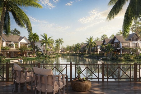 The Palm Island – Biệt thự đảo phong cách trẻ trung mang tinh thần nghỉ dưỡng chính thức ra mắt