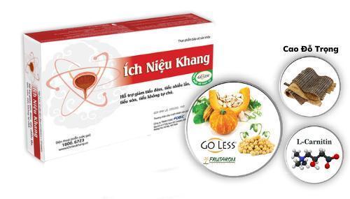 Thảo dược Ích Niệu Khang giúp hỗ trợ giảm tiểu đêm, tiểu nhiều lần
