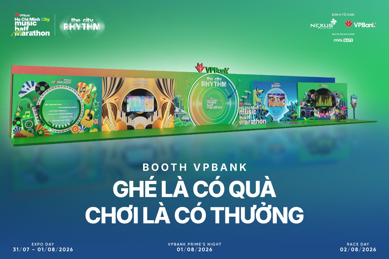 Chuỗi hoạt động trải nghiệm cùng nhiều ưu đãi hấp dẫn dành cho khách tham quan được tổ chức tại các gian hàng VPBank ở khu vực Expo