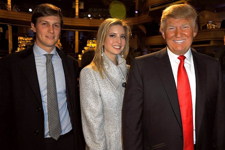 Tổng thống&nbsp;Donald Trump có mối quan hệ sát sườn với anh em nhà&nbsp;Kushner