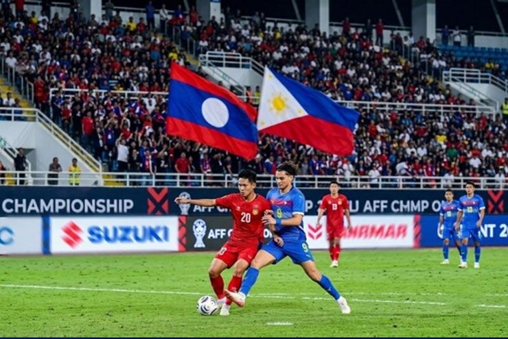 Trực tiếp bóng đá Lào - Philippines: Bàn thua thứ ba (AFF Cup)