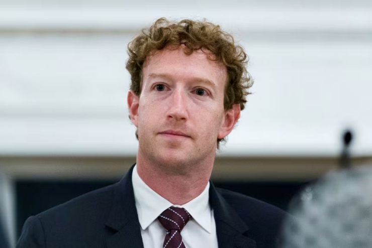 CEO Meta Mark Zuckerberg tại bữa tiệc do Tổng thống Mỹ Donald Trump tổ chức cùng các lãnh đạo công nghệ Mỹ tại Nhà Trắng vào ngày 4/9/2025. Ảnh: EPA/Shutterstock