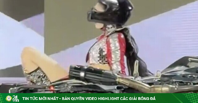 Yến Nhi ngã khi lái môtô mở màn chung kết Miss Grand Vietnam