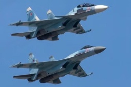Tiêm kích Su-30SM2 tiến hành cuộc 'biểu dương lực lượng' chưa từng có tại Kaliningrad