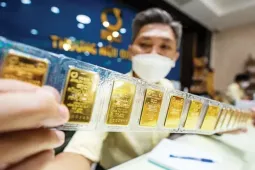 Giá vàng liên tục tăng mạnh